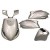 plaatwerkkit Zip-2000 zilver